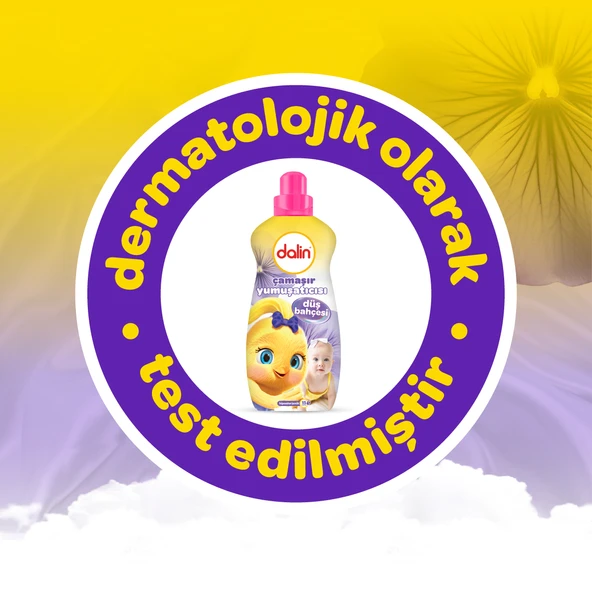 Dalin Çamaşır Yumuşatıcı 1500ML Düş Bahçesi (2 Li Set) (Bebeklere Özel) - 7