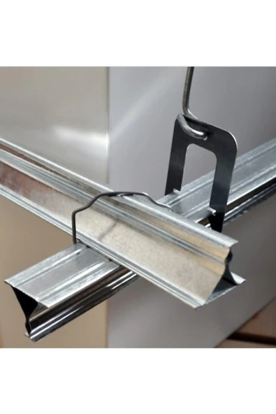 30x30 Clip-in Metal Asma Tavan Tam Takım Alüminyum Sistemi 4 M2 - 3