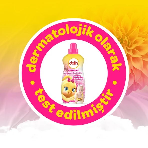 Dalin Çamaşır Yumuşatıcı 1500ML Bahar Ninnisi (2 Li Set) (Bebeklere Özel) - 8
