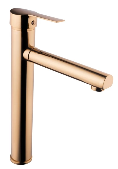 POLİ KRİSTAL ÇANAK LAVABO BATARYASI (ROSE)