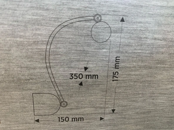CATA CT-5212 Kuğu Ledli Aplik 7W Siyah Kasa Günışığı - 2