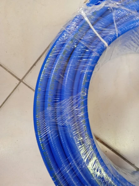 20 Metre Mavi İlaçlama ve Sulama Hortumu 8mm, 90 Bar - 4
