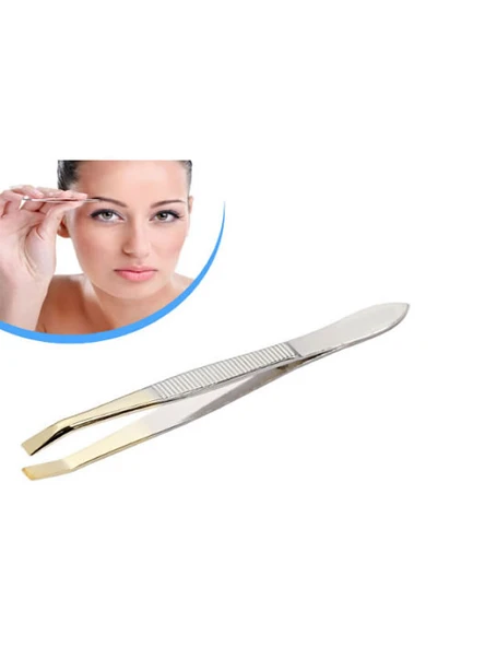 Altın Uçlu Paslanmaz Cımbız ürün görseli