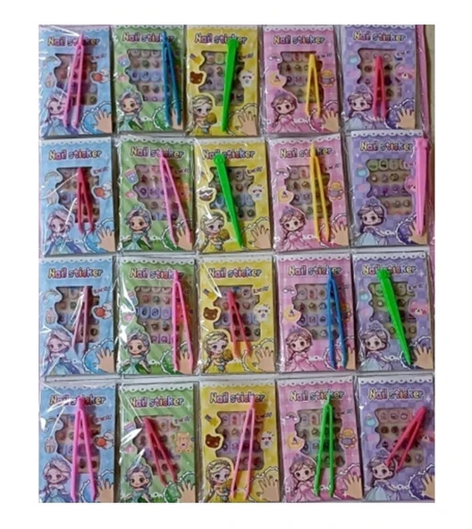 Tırnak Sticker Seti - 3 paket