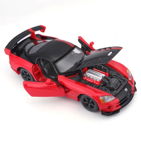 Bburago 1:24 Dodge Viper SRT 10 ACR Kırmızı - 3