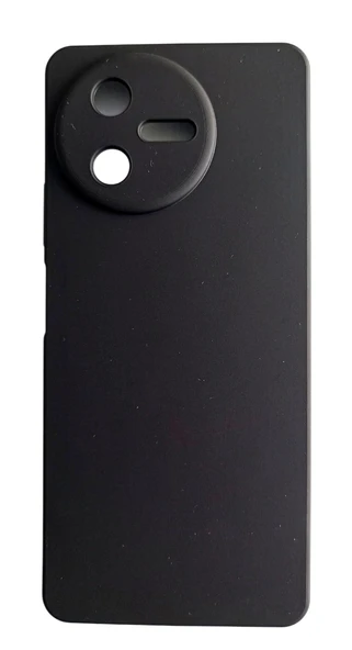 Casper Via A40 Uyumlu Yumuşak Mat Slikon Kılıf Siyah ürün görseli 1