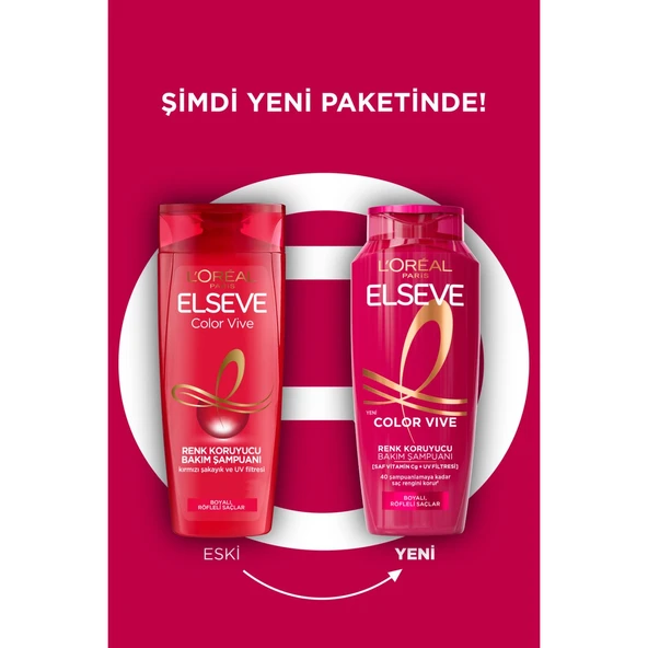 Elseve Şampuan Color Vive Renk Koruyucu Bakım 300ml - 6