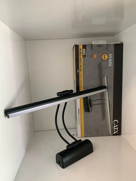 CATA CT-5212 Kuğu Ledli Aplik 7W Siyah Kasa Günışığı - 3