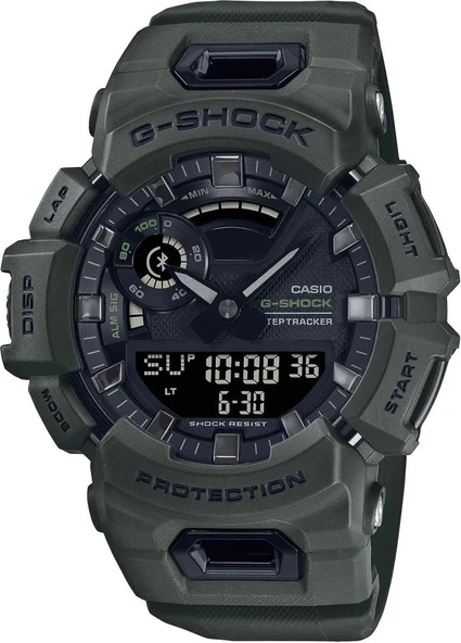 CASIO G-SHOCK GBA-900UU-3ADR YEŞİL SİLİKON KORDON ANALOG/DİJİTAL ERKEK KOL SAATİ