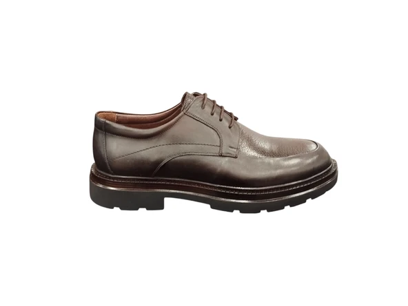 Slope 048919M İç Dış Hakiki Dana Derisi Ortopedik Günlük Erkek Oxford Ayakkabı