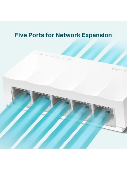 TP-LİNK 5-PORT 10/100Mbps Desktop Switch - 3