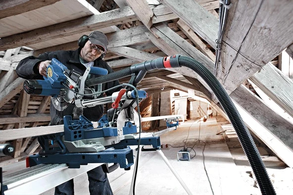 Bosch GCM 8 SJL 215MM Kızaklı Gönye Kesme Makinası - 5