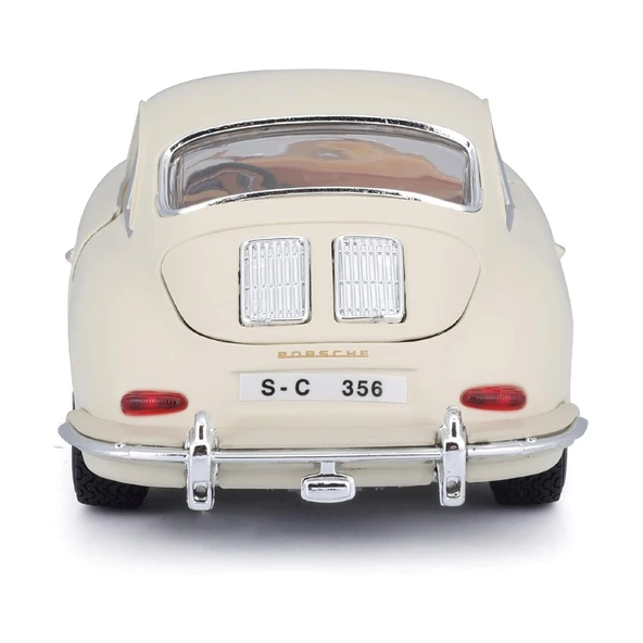 Bburago 1:24 Porsche 356B Coupe (1961) Krem - 7