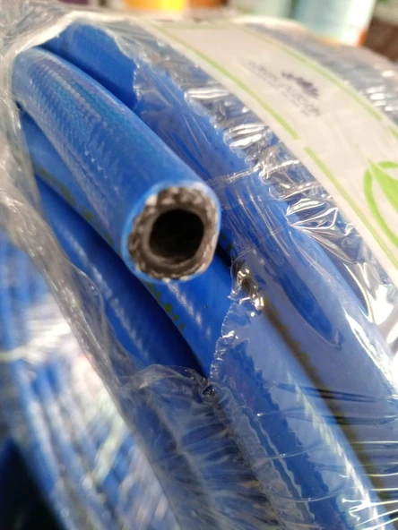 30 Metre Mavi İlaçlama ve Sulama Hortumu 8mm, 90 Bar - 2