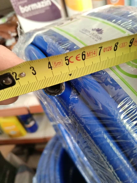 30 Metre Mavi İlaçlama ve Sulama Hortumu 8mm, 90 Bar - 3