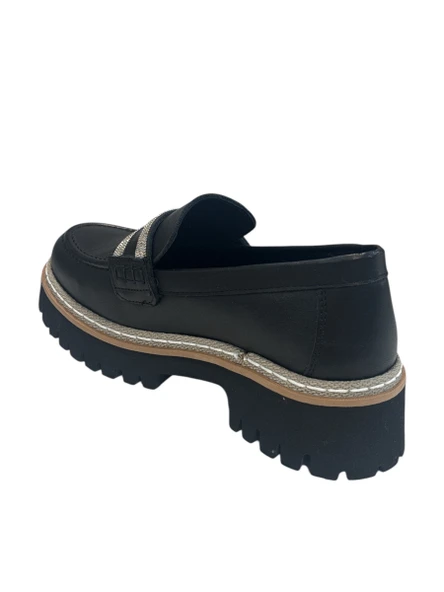 Mammamia D25YA-3705 Kadın Casual Deri Loafer Ayakkabı - 9