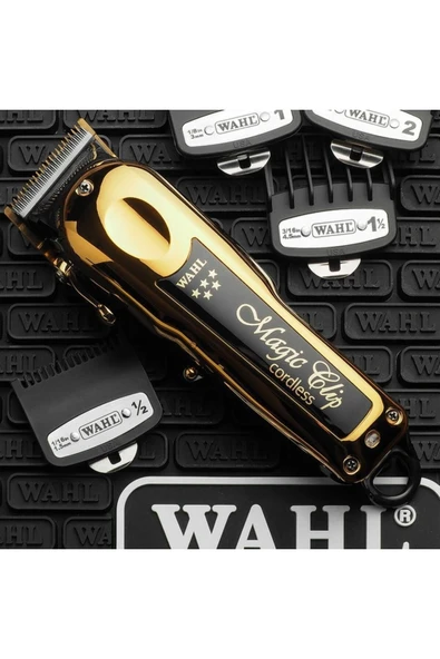Wahl 08148-0716 Magic Clip Gold Şarjlı Saç Sakal Kesme Makinesi - 3