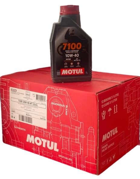 MOTUL 7100 10W-40 4T 1L (2024) 12 ADET