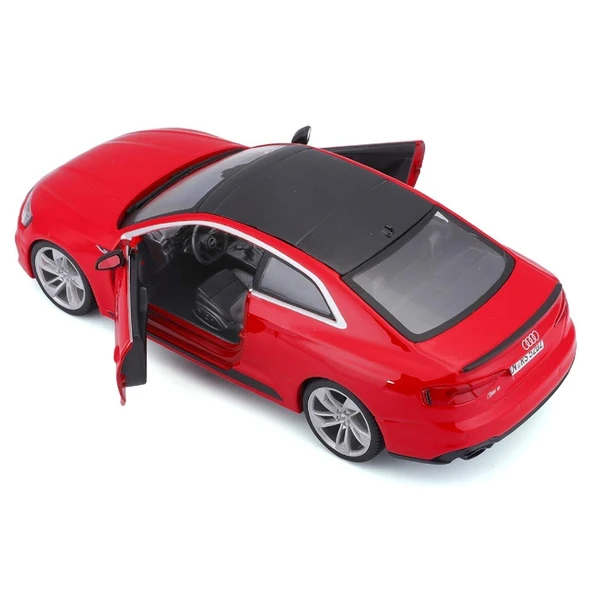 Bburago 1:24 Audi RS 5 Coupe Kırmızı - 2