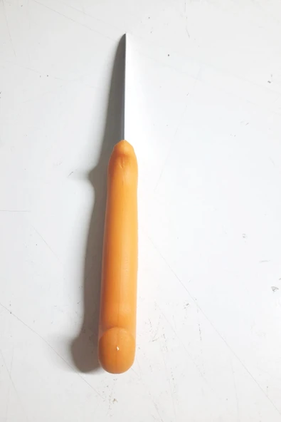 Plastik Saplı 26 cm Kurban Bıçağı Yemek Mutfak Bıçağı No.1 - 5