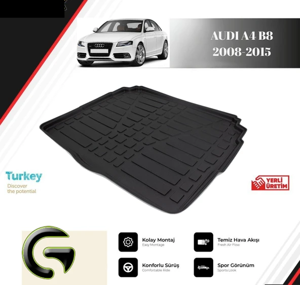 BAGAJ HAVUZU AUDI A4 B8 2008-2015