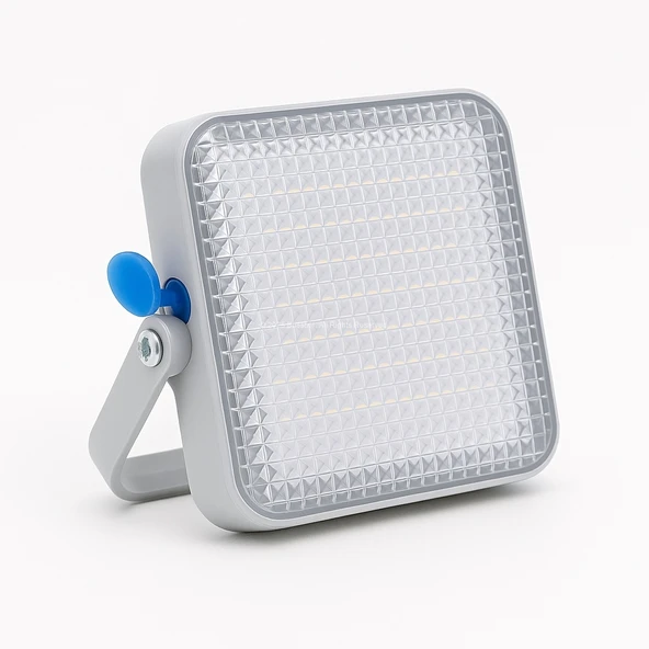 Şarjlı LED Kamp Lambası 3 Modlu 100W Eşdeğer Işık 2400mAh Type-C Taşınabilir Lamba