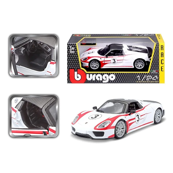 Bburago 1:24 Porsche 918 Spyder