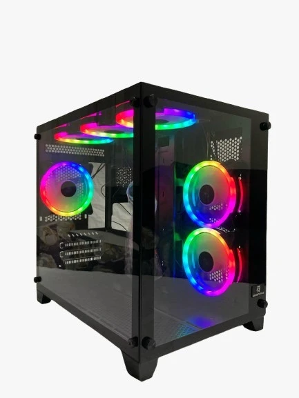 Gameforce Aqua 6 X 120 MM RGB Fanlı Micro ATX Oyuncu Bilgisayar Kasası