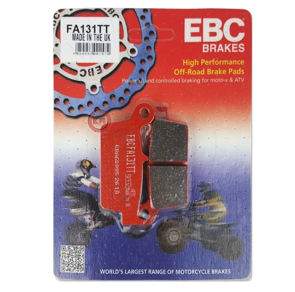 Suzukı RM 125 1996 ve Sonrası Cross Yarı Sinter Arka Fren Balata EBC