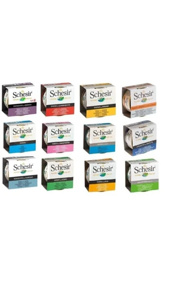 Karışık Konserve Yetişkin Kedi Maması 12 X 85 G ürün görseli 1