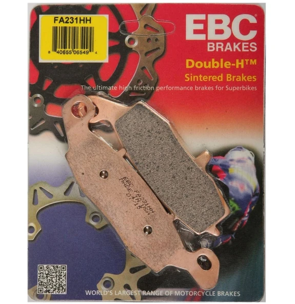 Kawasakı Er-6 N Sinterli Ön Sol Fren Balata EBC