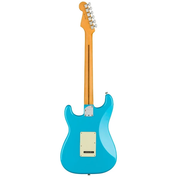 Fender American Professional II Stratocaster Akçaağaç Klavye Miami Blue Elektro Gitar - Resim 2