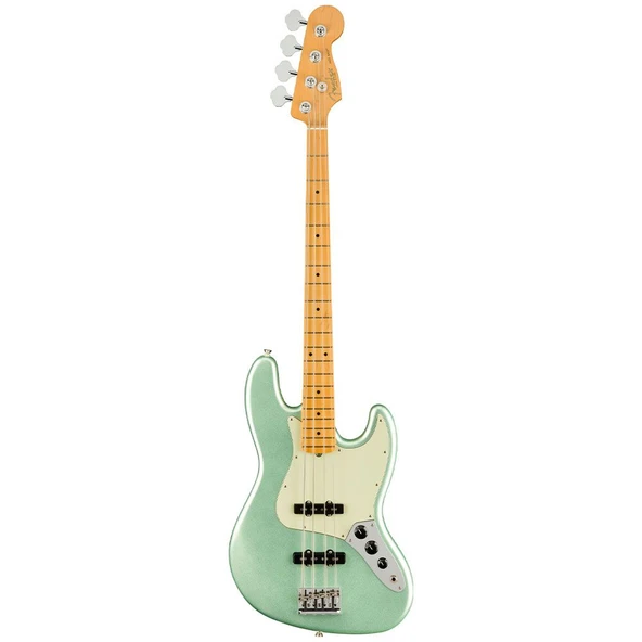 Fender American Professional II Jazz Bass Akçaağaç Klavye Mystic Surf Green Bas Gitar ürün görseli