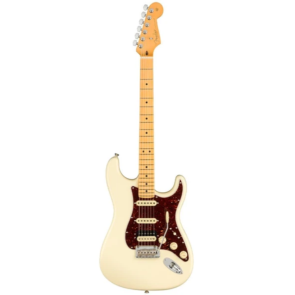 Fender American Professional II Stratocaster HSS Akçaağaç Klavye Olympic White Elektro Gitar