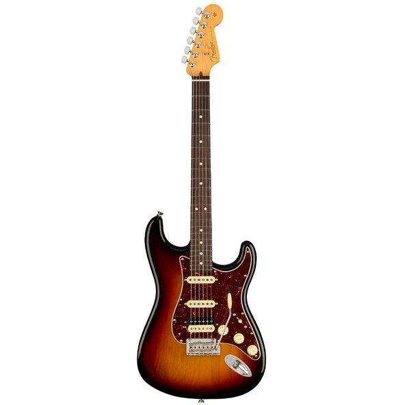 Fender American Professional II Stratocaster HSS Gülağacı Klavye 3-Color Sunburst Elektro Gitar