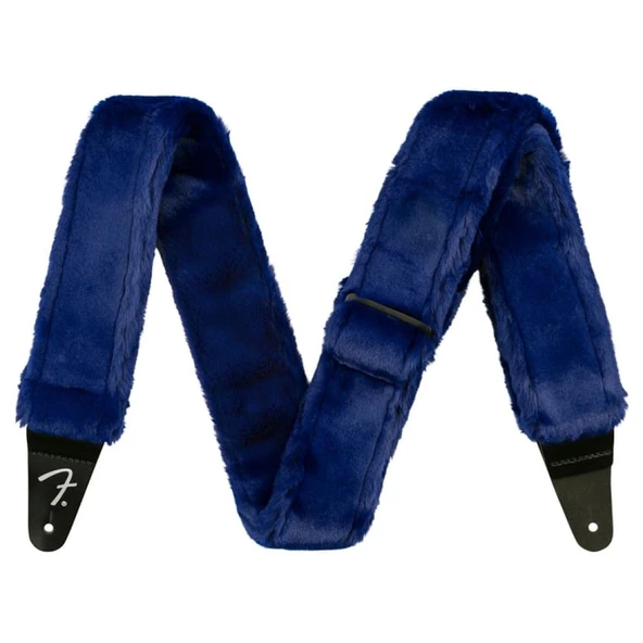 Fender Poodle Plush Blue Gitar Askısı