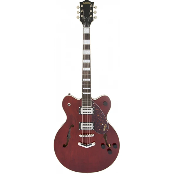 Gretsch G2622 Streamliner Center Block Double-Cut V-Stoptail Laurel Klavye BroadTron BT-2S Pickups Walnut Stain Elektro Gitar