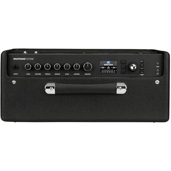 Fender Mustang GTX50 UK Elektro Gitar Amfisi - Resim 2