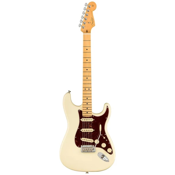 Fender American Professional II Stratocaster Akçaağaç Klavye Olympic White Elektro Gitar