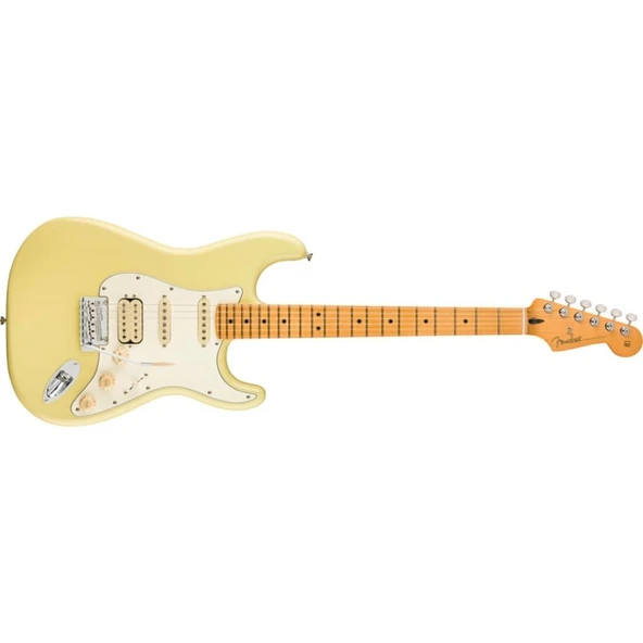 Fender Player II Stratocaster HSS Akçaağaç Klavye Hialeah Yellow Elektro Gitar