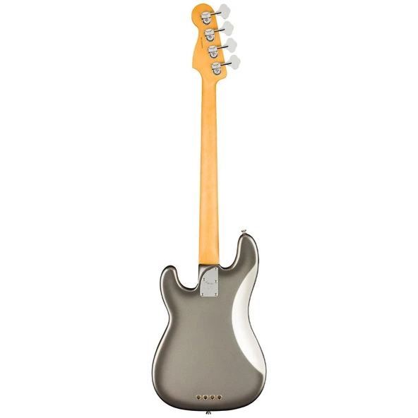 Fender American Professional II Precision Bass Gülağacı Klavye Mercury Bas Gitar - Resim 2