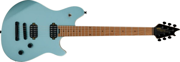 EVH Wolfgang WG Standard Baked Akçaağaç Klavye Pelham Blue Elektro Gitar