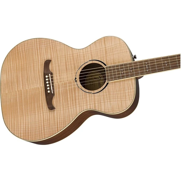Fender FA-235E Concert Natural Elektro Akustik Gitar - Resim 3