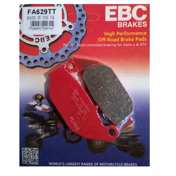 Honda CRF 250 L  Cross Yarı Sinter Arka Fren Balata EBC
