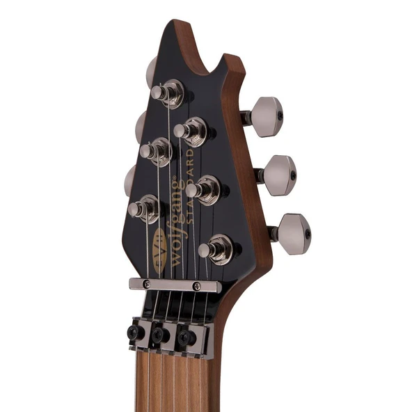 EVH Wolfgang WG Standard Baked Akçaağaç Klavye Gloss Black Elektro Gitar - Resim 2