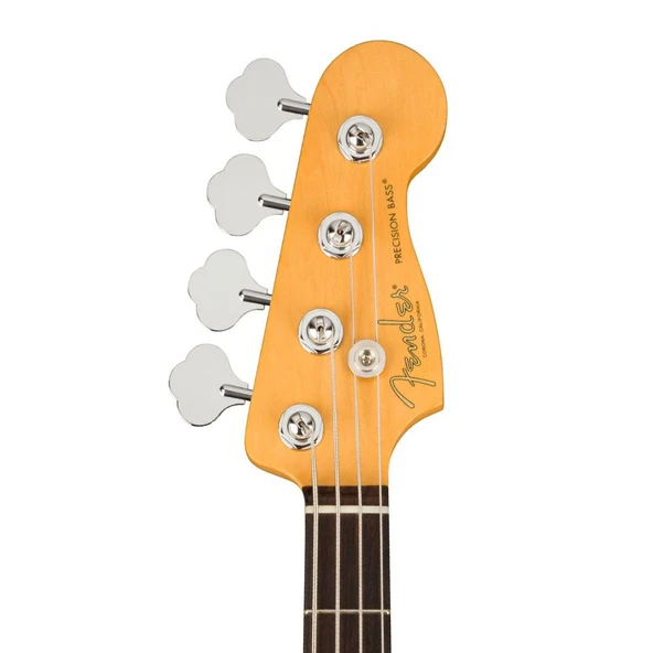 Fender American Professional II Precision Bass Gülağacı Klavye Mercury Bas Gitar - Resim 4