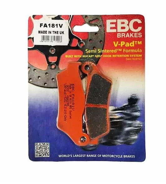 Suzukı Dr 250 Z  Yarı Sinter Ön Fren Balata  EBC