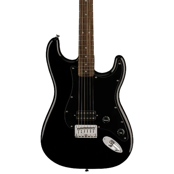 Squier Sonic Stratocaster Hard Tail H Laurel Klavye BPG Black Elektro Gitar - 4