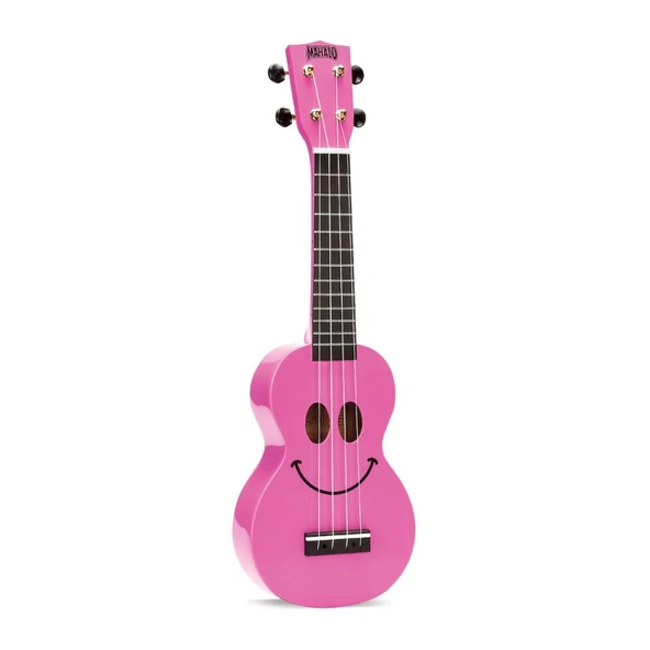 Mahalo U-Smile Soprano Ukulele (Pembe)