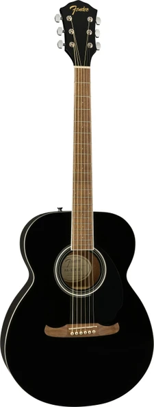 Fender DE FA-135 Concert Black Akustik Gitar - Resim 3